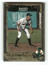 2001 Ogden Raptors Team Issue 37 J.J. Hardy XRC rookie NMNT high grade BXCP55