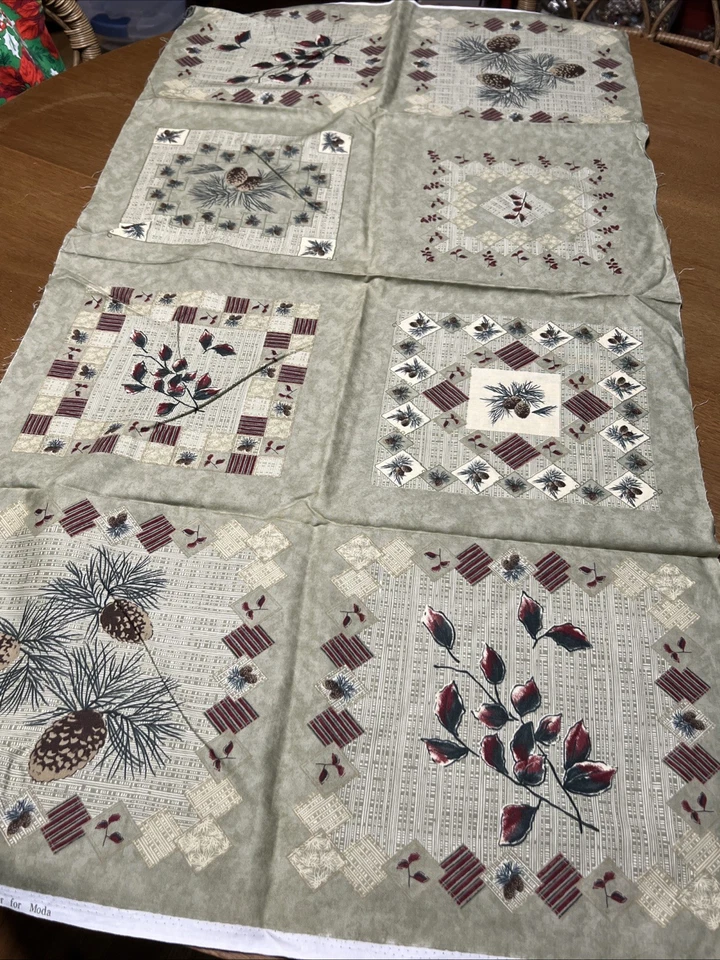 Lot Burst Of Autumn By Holly Taylor For Moda Fabrics Rustic Cabin See Pic 4 Size - Image 4 of 4