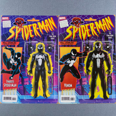 Lot of 2: SPIDER-MAN '94 #1, 3 MT Range (2025 Marvel) JTC Action Figure Variant