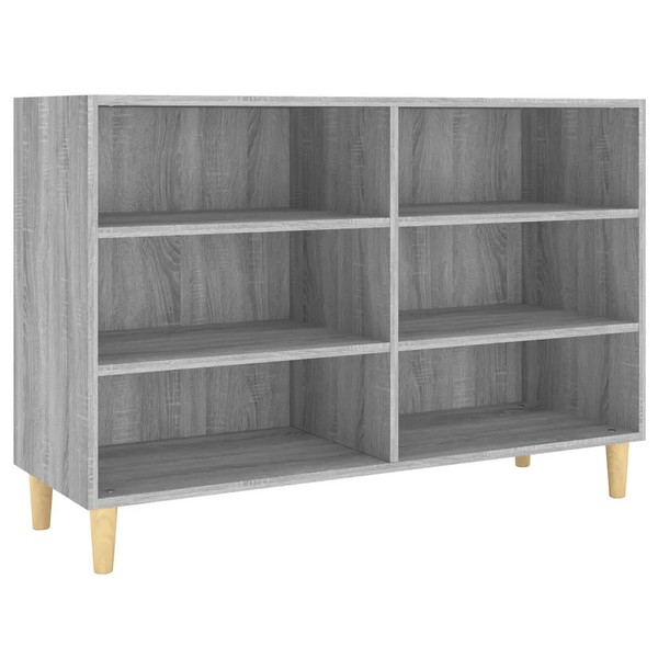 Sideboard Grau Sonoma 103,5X35X70 Cm Holzwerkstoff-image