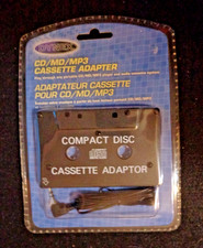 2005 Dynex Cassette Adapter Universal for MP3 iPod CD DVD DX-CA101 NIP