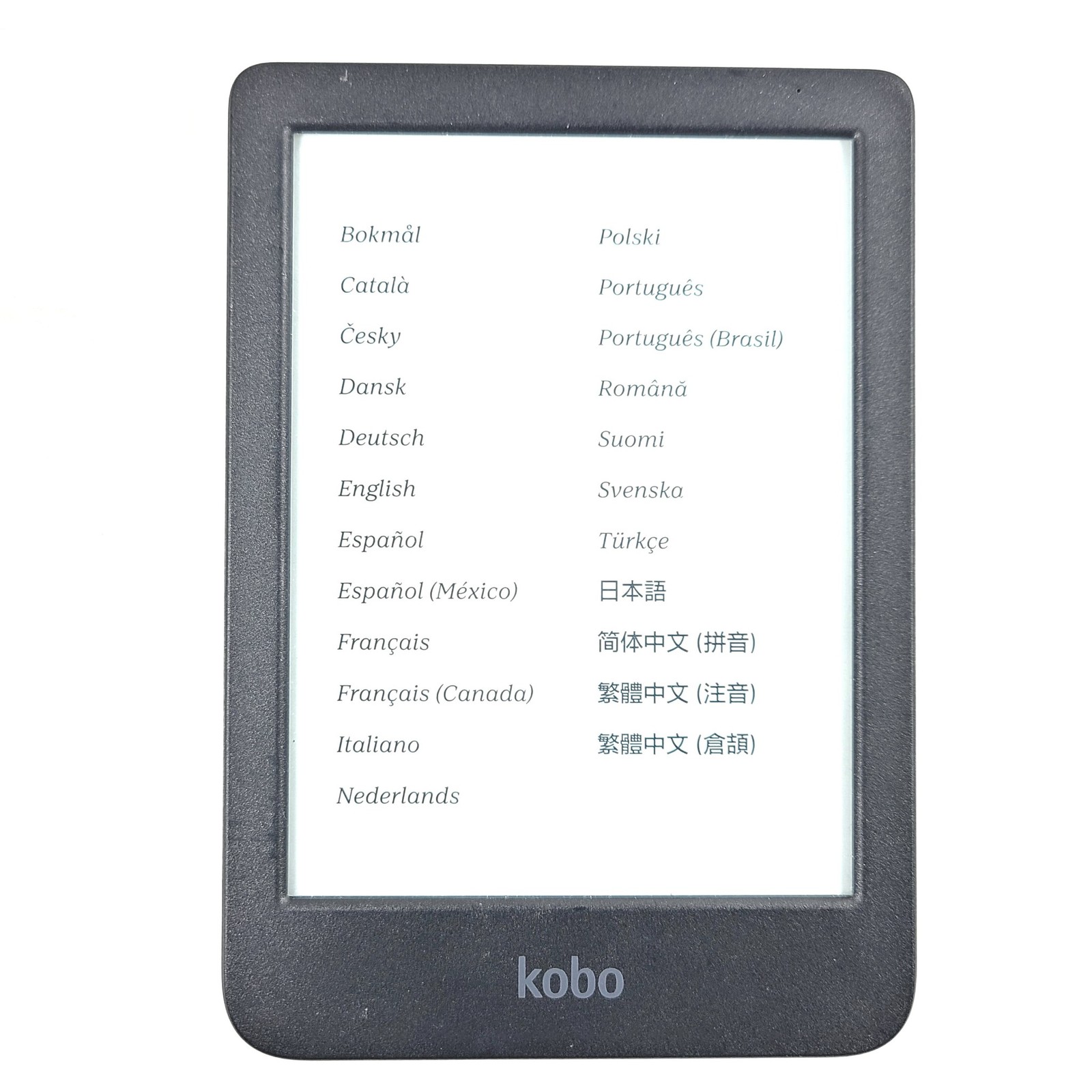 Kobo Clara BW eReader N365 6" 16GB WiFi - Black