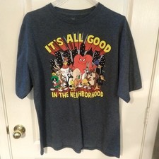 Looney Tunes Classic Gray Its All Good In The Neighborhood Extra Large TShirt XL