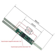 5Pcs 2S 7.4V BMS Li-ion Battery Protection Board For 18650 Li-ion Battery Cell