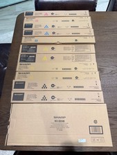 Sharp MX-61NT OEM Toner Lot 16 Cartridges 2 Waste Containers
