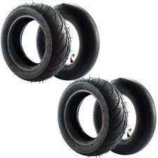 110-50-6.5 Outer Tyre and Inner Tube with Angled Valve Stemnner for 38cc 47cc...