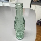 Vintage Coca-Cola Green Glass Patented 1923 Staten Island Soda  Collectible