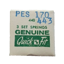 PESEUX 170 Set Spring WATCH PART 445/443(3-pack) SEE LIST FOR COMPATIBLE CALIBER