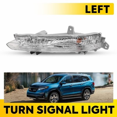 Replacement Left Front Turn Signal Light Amber For Honda Pilot 2019-2021 2022 EJ