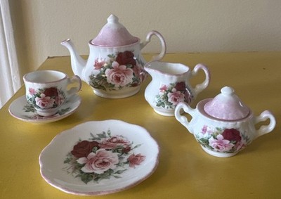 Harrods Knightsbridge 8-piece Miniature Tea Set
