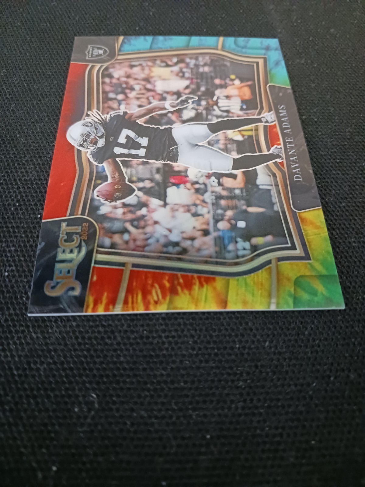 2022 Panini Select Field Level Davante Adams #479 Tie-Dye Prizm /25