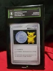 2006 Japanese Silver Victory Medal Gym Challenge Pikachu Black Star Promo PSA 9