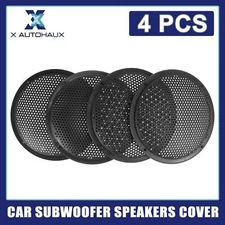 4 PCS 8 Inch Car Subwoofer Speaker Grills Cover Mesh Guard Protector Universal