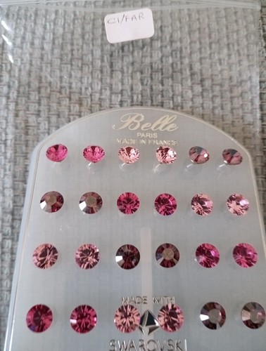 Restposten 72 Paar nagelneue Belle Paris Swarovski Kristall Ohrstecker am POS - Bild 8 von 24