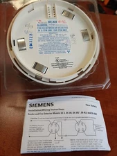SIEMENS CERBERUS DI-A3 ION SMOKE DETECTOR "HIGH AIR VELOCITY" (FREE SHIPPING)