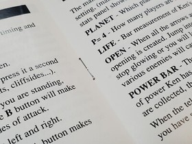 Street Fighter 2010 Authentic Original NES Nintendo Manual Only **