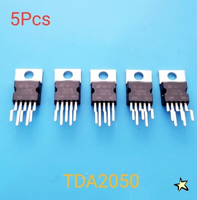 tda 2050 35W Mono Hi-fi Amplifier 9 to 50 volt dc... USA Seller 5pcs