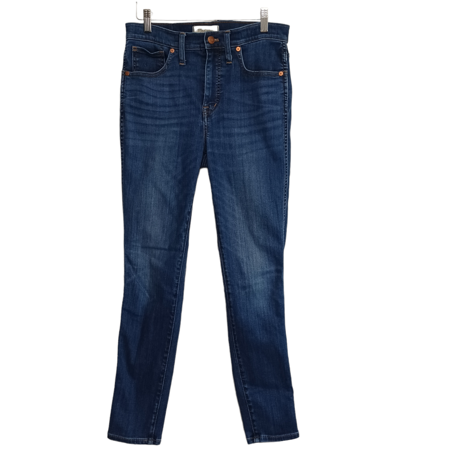 Madewell Womens High-Rise Skinny Jeans Size 28 10-Inch Rise Danny Wash Zip Fly 5 Pocket-image