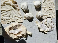 NEW OLD STOCK FACE MASK EXTREME COLD WEATHER WHITE 4 QTY ARMY USMC USN USAF 