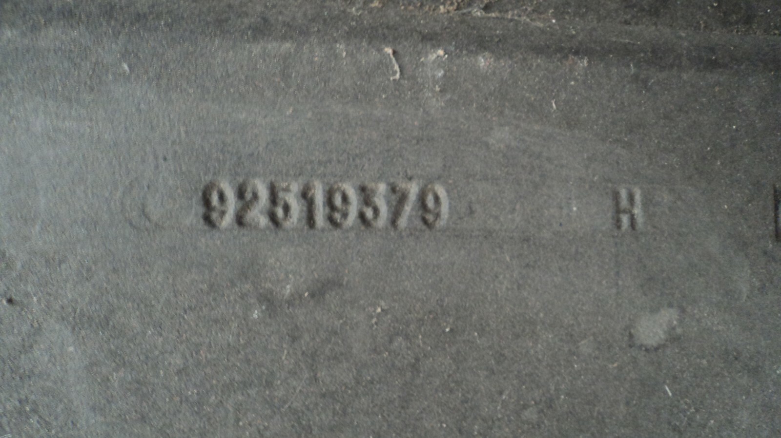 M1544 XX - CAPPELLIERA MENSOLA POSTERIORE 92519379 FIAT UNO MILLE 