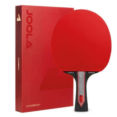 JOOLA Tischtennisschläger Red Carbon Pro ITTF TT Schläger Tischtennis Ping Pong