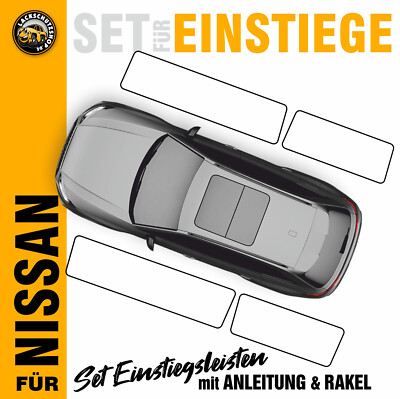 Einstiege für Nissan X-TRAIL T33  Lackschutz-Folie für Auto Tür Einstiegsleisten