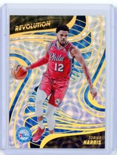2022-23 Panini Revolution TOBIAS HARRIS Detroit Pistons Holo Gold Asia 6/10