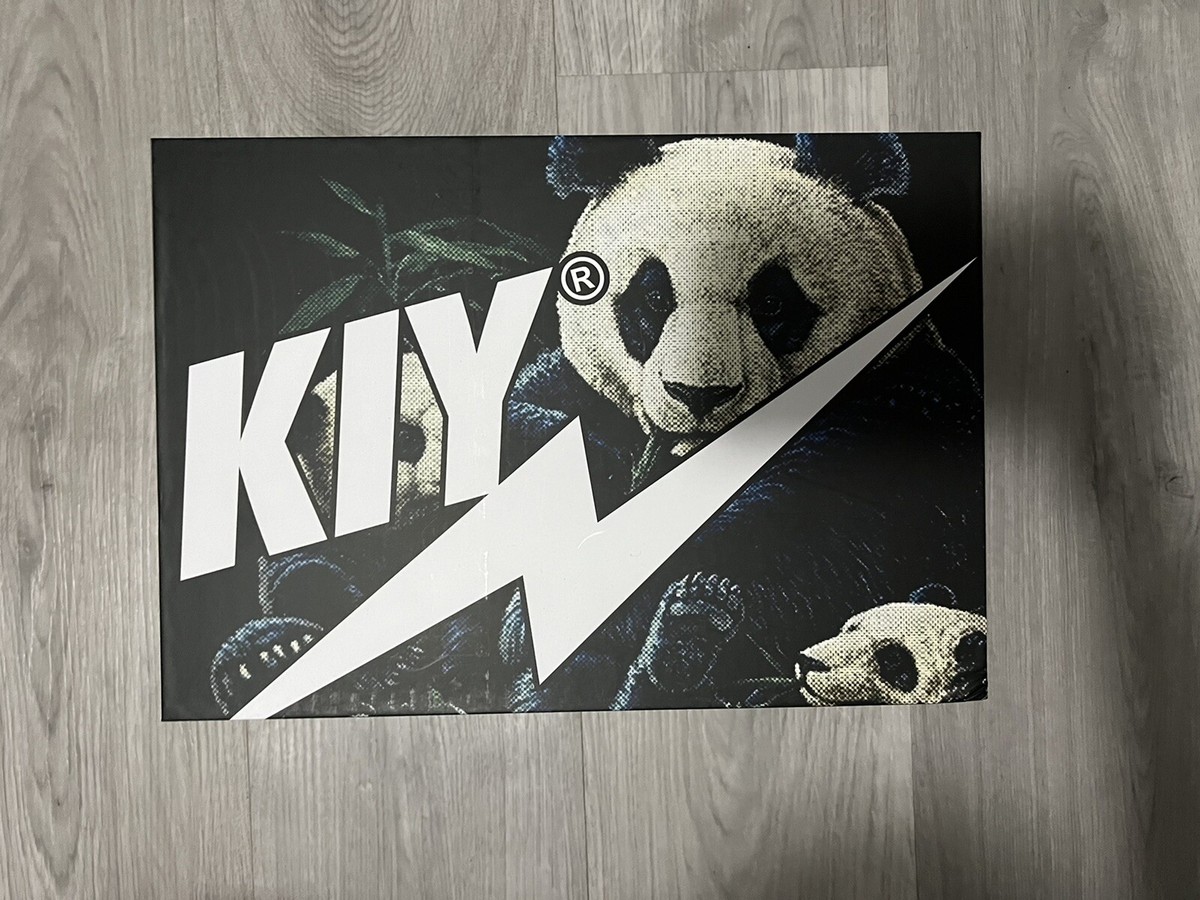 Kool Kiy / Reves Paris Air Kiy Panda Black/white - Size 14 Air Kiy Reves Sport KIY 85 Kool Grey Patent – GotEmKicks main image 3
