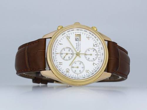 GIRARD PERREGAUX OLIMPICO CHRONOGRAPH 38mm UHR Ref. 4900 GOLD 18K - Bild 11 von 15