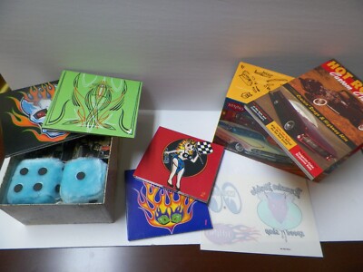 1999 Rhino- Hot Rods & Custom Classics- 4 CD Box Set- 