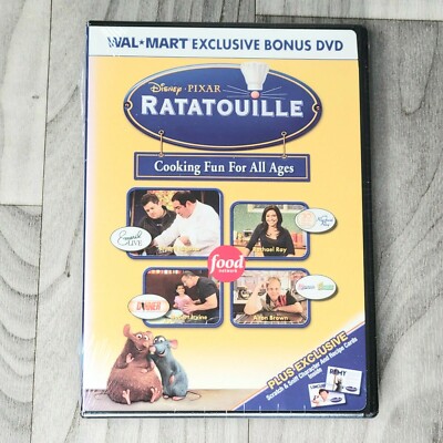 Ratatouille Cooking Fun For All Ages (DVD) Wal-Mart Bonus DVD New ...