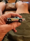 Vintage 1977 Hot Wheels Blackwall ‘57 Ford T-Bird Turquoise Malaysia Diecast