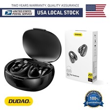 Bluetooth 5.2 Wireless Earbuds Ear Clip Bone Conduction Headphones Sport Headset