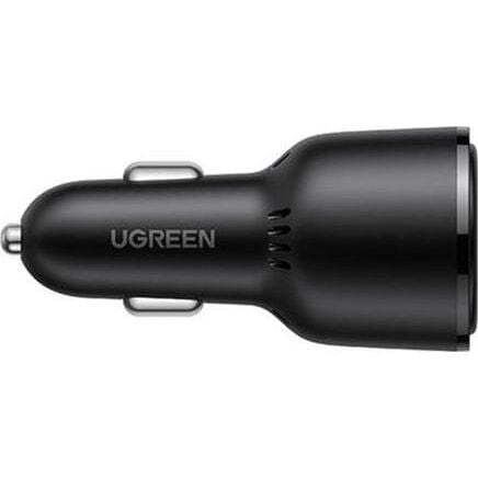 Autoladegerät Ugreen 69W 2x USB-C / 1x USB-A QC 3.0 PD Schwarz Schnellladen - Bild 2 von 4