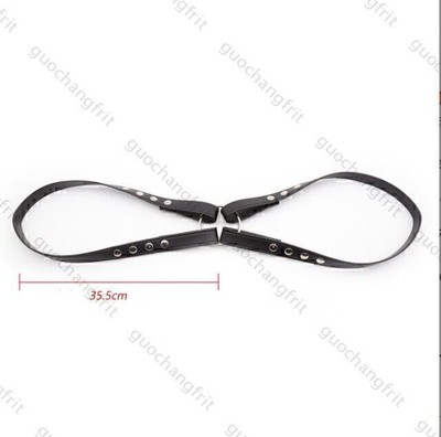 Männer Leder Bondage Body Chest Chain Harness Strap Schultergürtel Kostüme