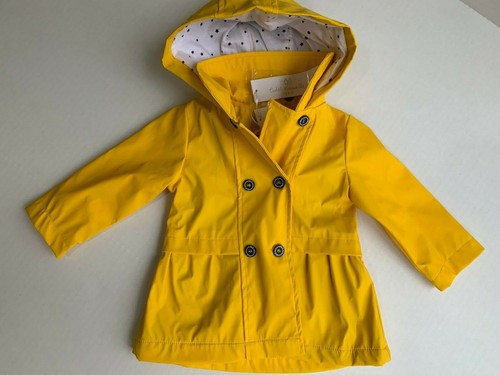 YELLOW CUTE BABY RAINCOAT FROM EUROPE 