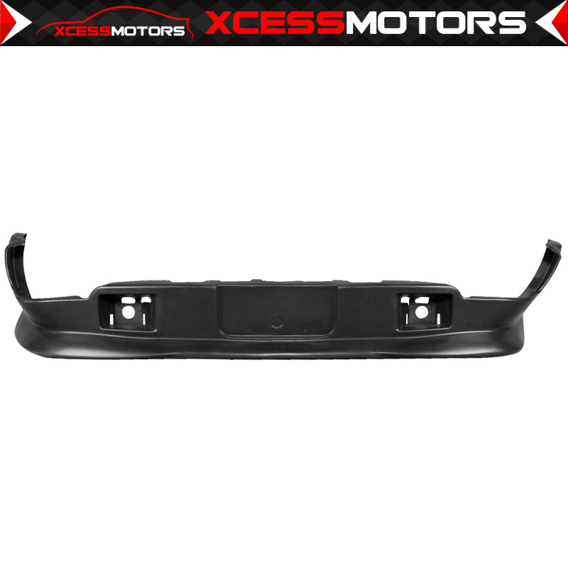Xcessmotors Extreme Style Front Bumper Lip Spoiler For 1998-2004 Chevy S10 / GMC Sonoma (Unpainted PU)