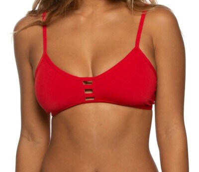Jolyn Bikini Top Tomcat Red XS New With Tags