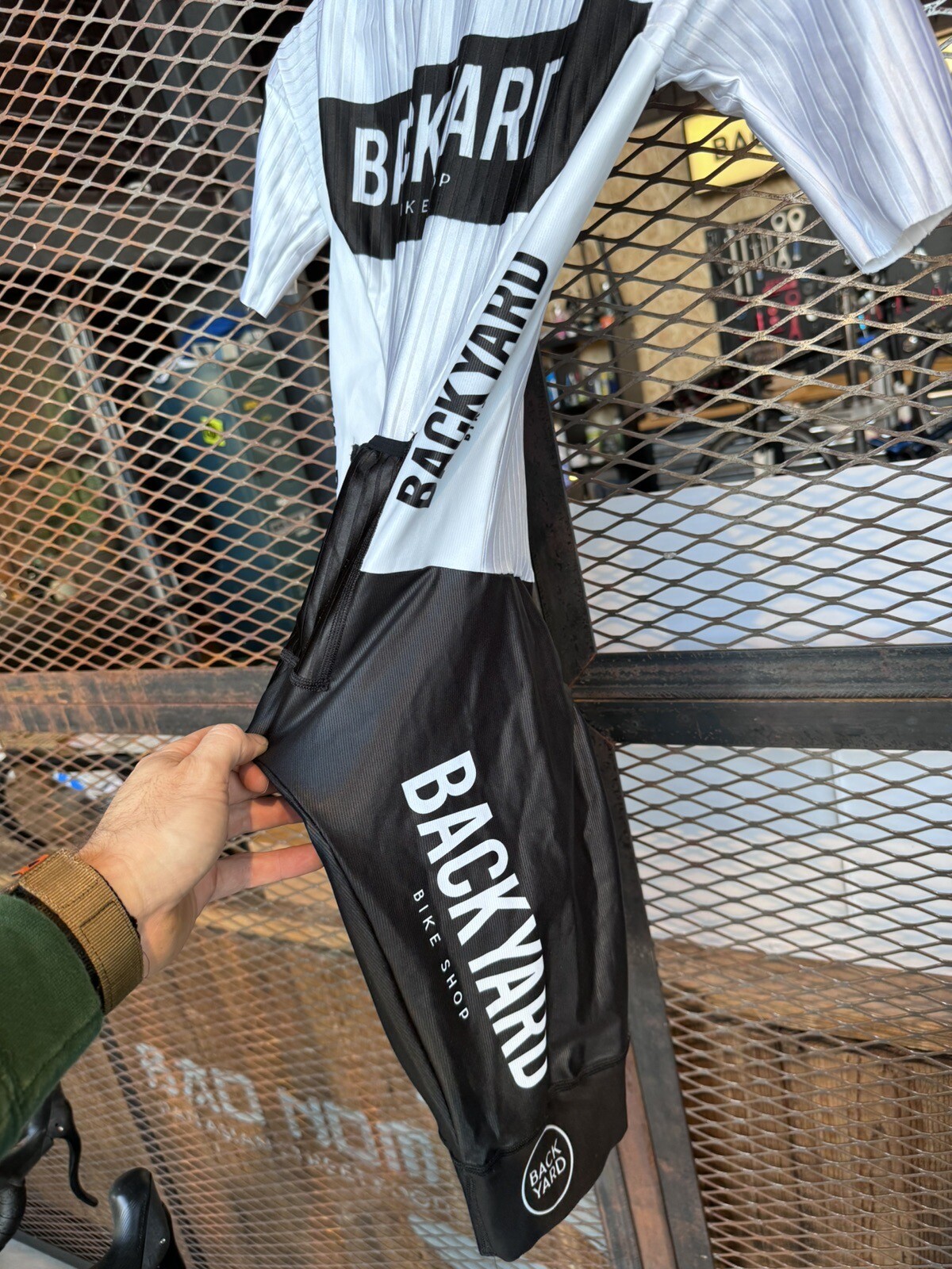 Backyard Bike Shop Skinsuit Small eBay