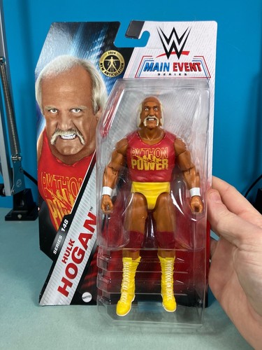 10260 Hulk Hogan action figure originale mattel wrestling vintage 18 cm wwe wwf