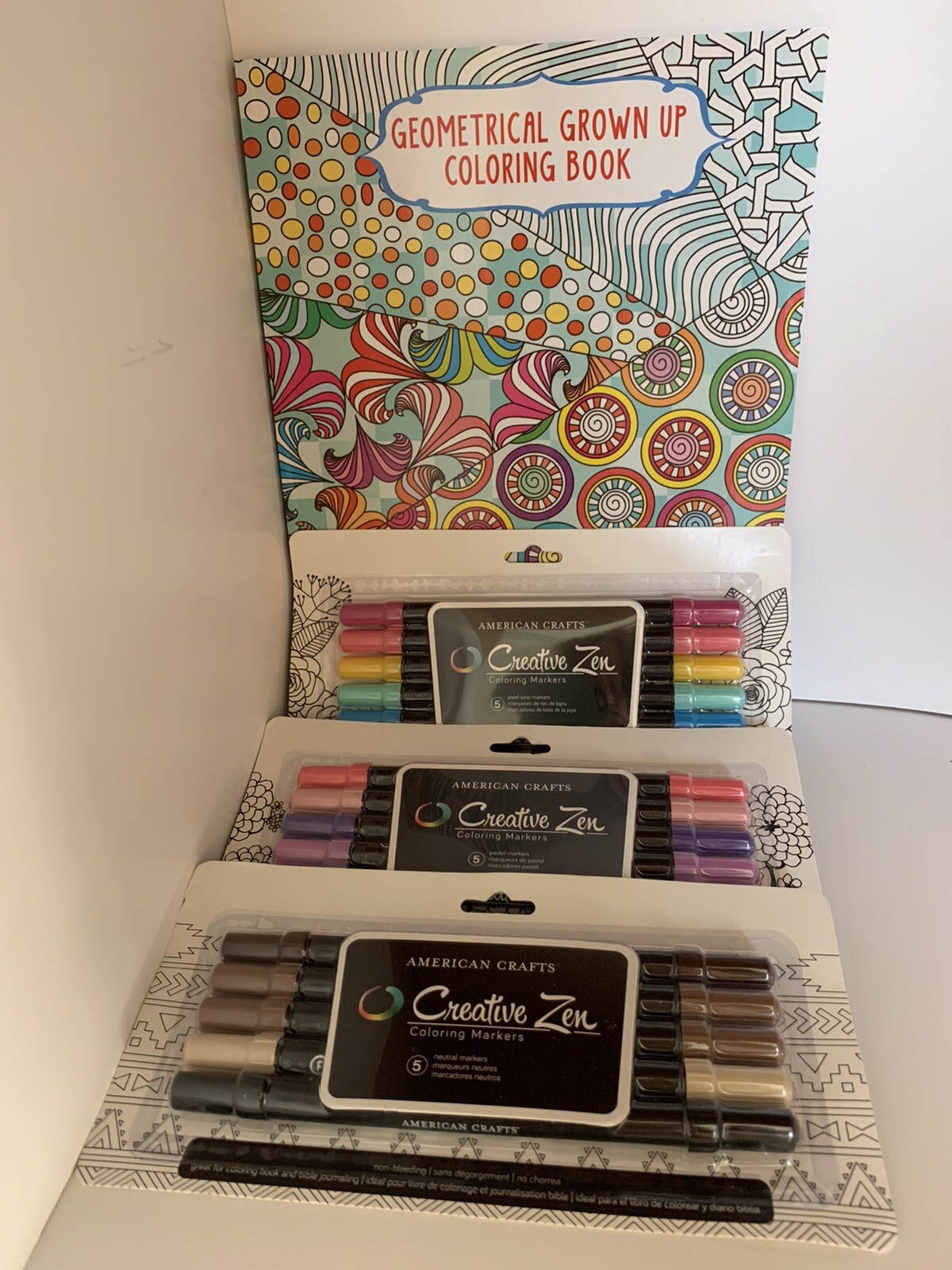 With Coloring Book