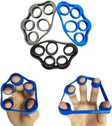 Finger Stretcher Hand Resistance Bands Hand Extensor Exerciser Finger Grip Stren