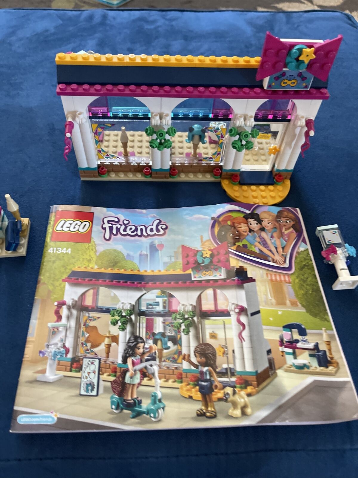 LEGO FRIENDS Andrea's Accessories Store 41344 Complete minus box & spare parts