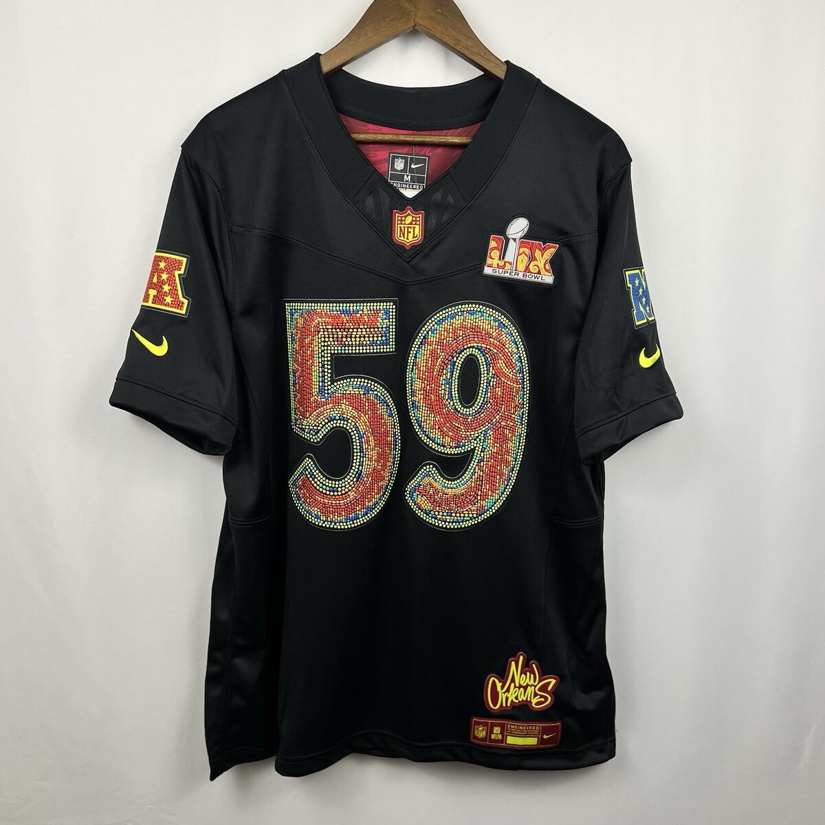 Nike NFL Super Bowl LIX 59 Authentic Vapor FUSE Limited Nike NFL Super Bowl LIX 59 Authentic Vapor FUSE Limited