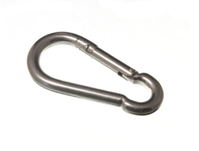 MOSCHETTONE A CARABINA IN OTTONE Mm 90 - Foto 8