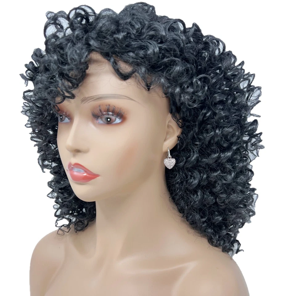 Argento Cuore Tempestato Orecchini da Donna Acciaio con Cristalli Zirconi  - Immagine 3 di 4