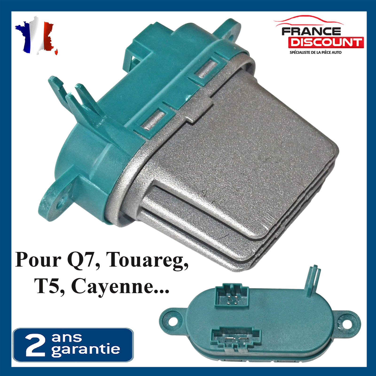 Module pulseur de chauffage arrière pour Q7 et Touareg 12V