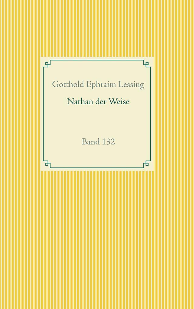 Thumbnail - Nathan Der Weise | Gotthold Ephraim Lessing | Deutsch