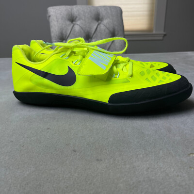 Nike Zoom SD 4 Track & Field Throwing Shoes Volt Black DR9935-700 Men 6 Wmn 7.5 Nike Zoom SD 4 Track & Field Throwing Shoes Volt Black  main image 3