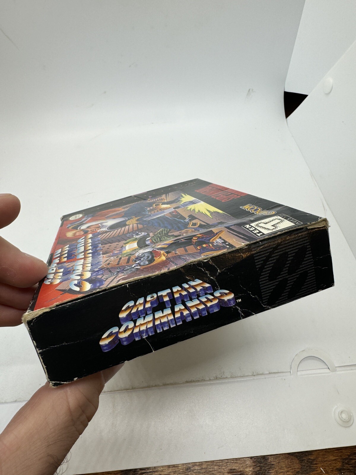 Captain Commando Super Nintendo SNES Complete CIB Very Rare ...